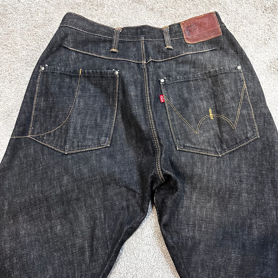 에드윈 E-FUNCTION 엔지니어드 흑청 데님 팬츠(30) 상품이미지6