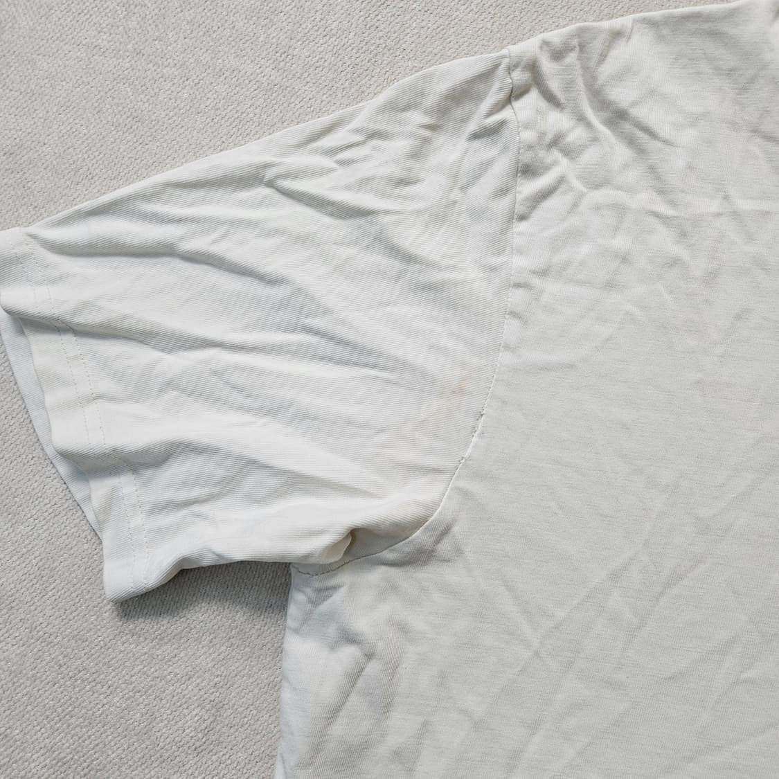 L 커버낫 화이트 반팔 티셔츠 0305Y 상품이미지3