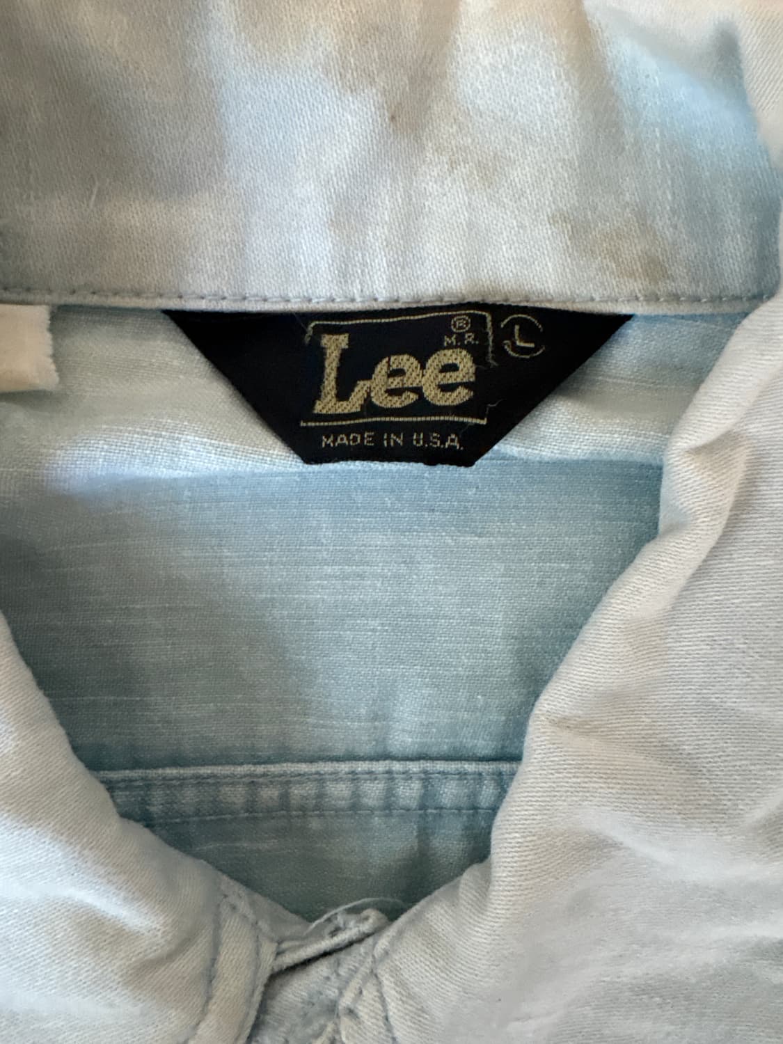 70‘s Lee 몰스킨 트러커자켓 made in u.s.a 상품이미지4