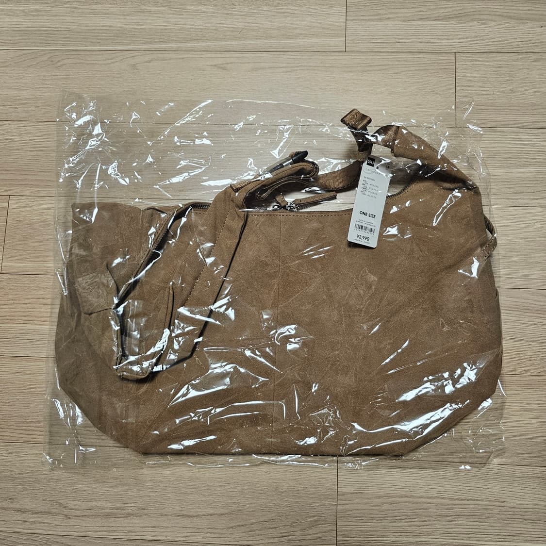 미개봉 새제품) GU 지유 코쿤 숄더백 크로스백 가방 공용 남자 여자 상품이미지3