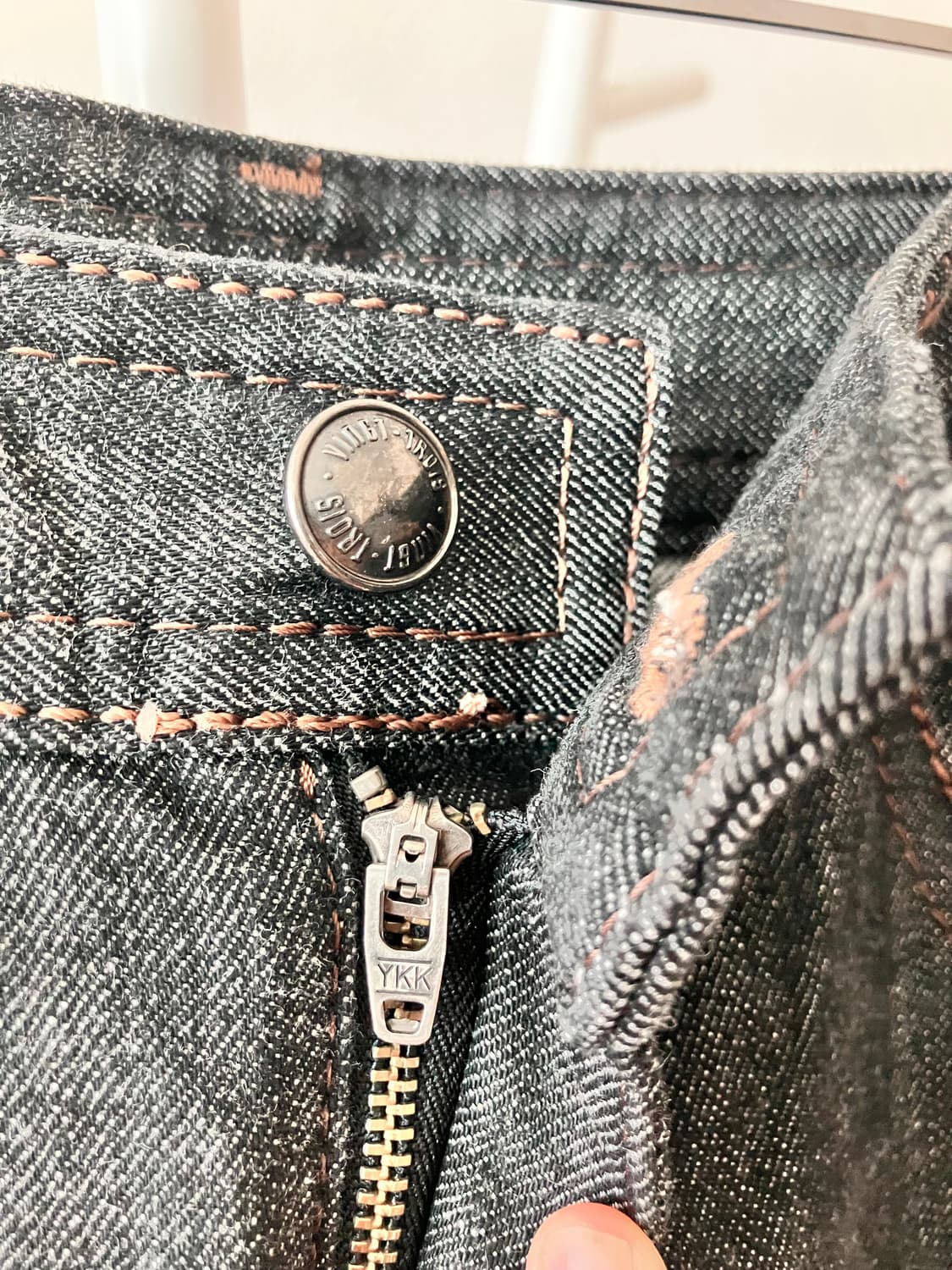 23구 생지데님 와이드팬츠 일본빈티지 로우라이즈청바지 상품이미지5