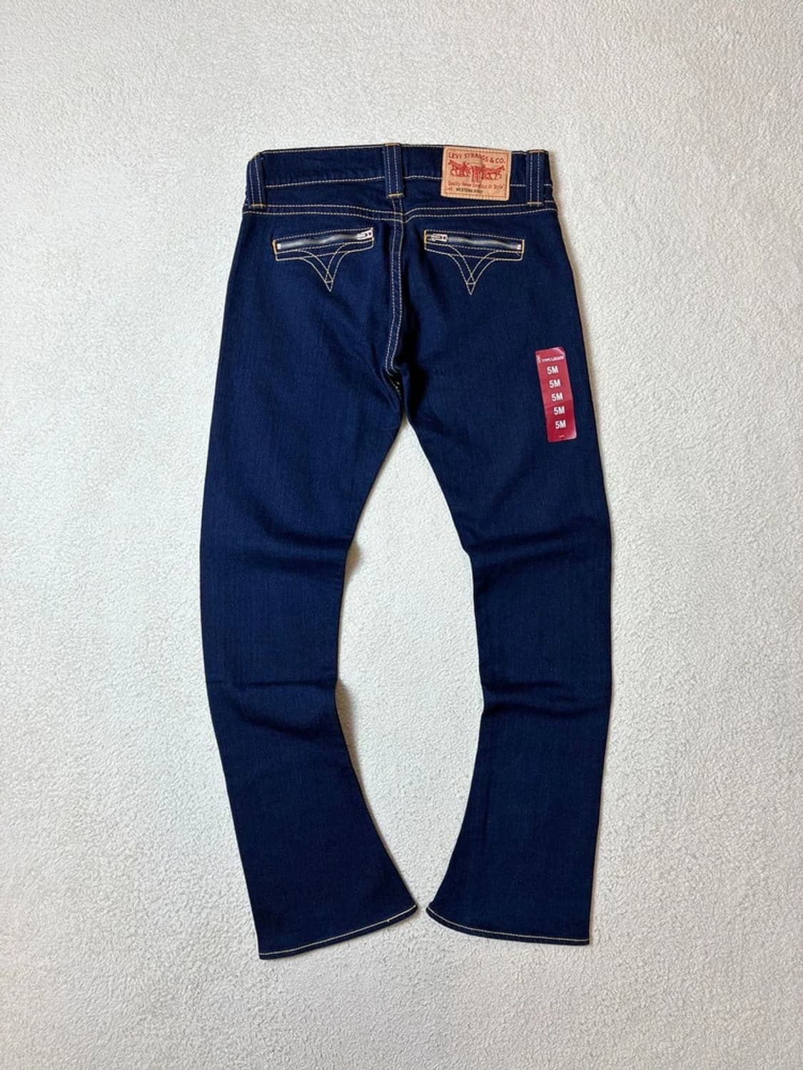 리바이스 00s 로우라이즈 타입1  부츠컷 데님 팬츠 PN6640    상품이미지5