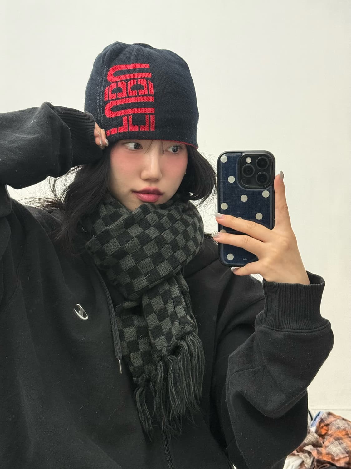 Fubu 블랙 비니 상품이미지3