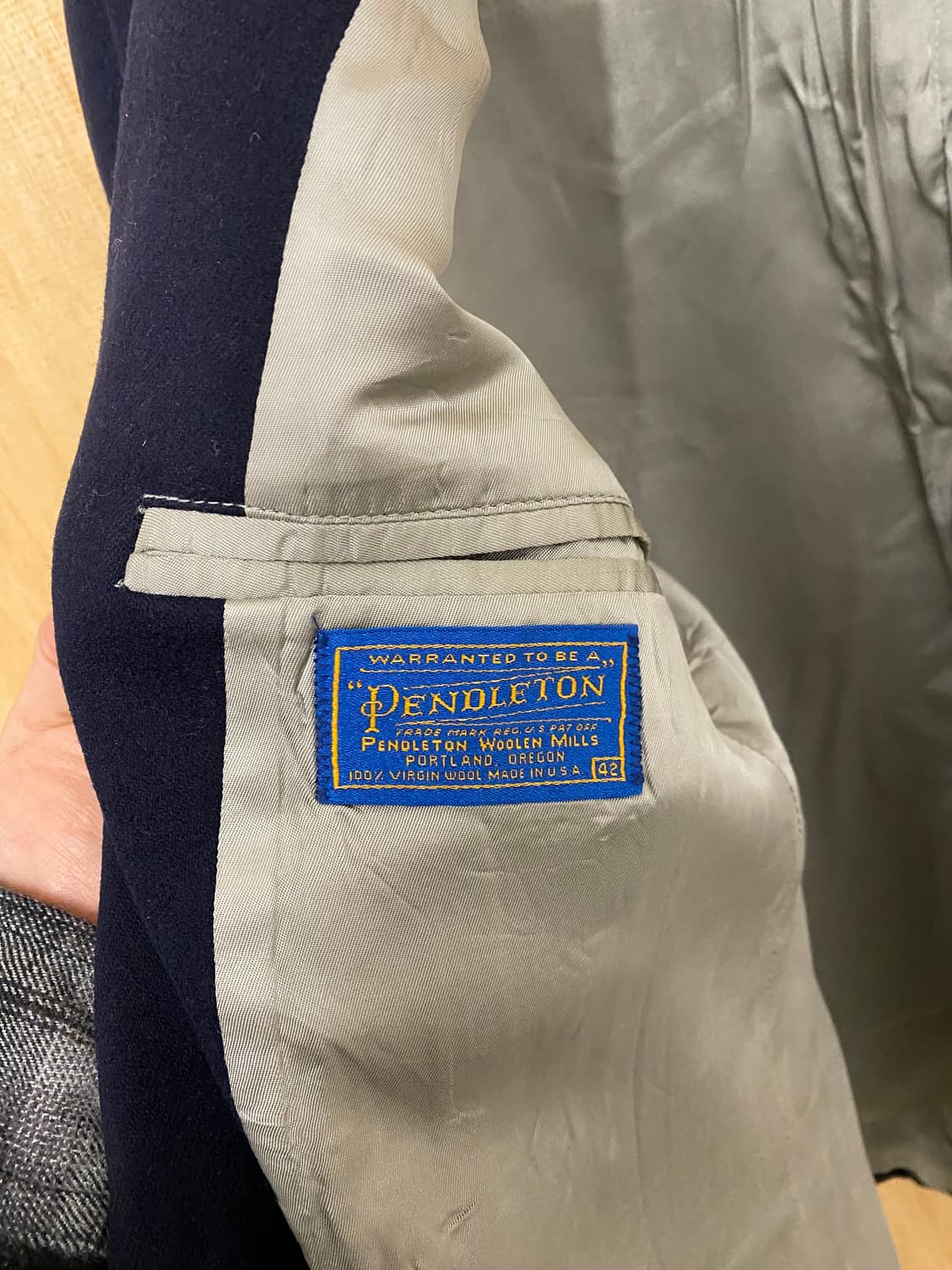 70~80's PENDLETON 웨스턴 요크 블레이저 자켓 상품이미지6