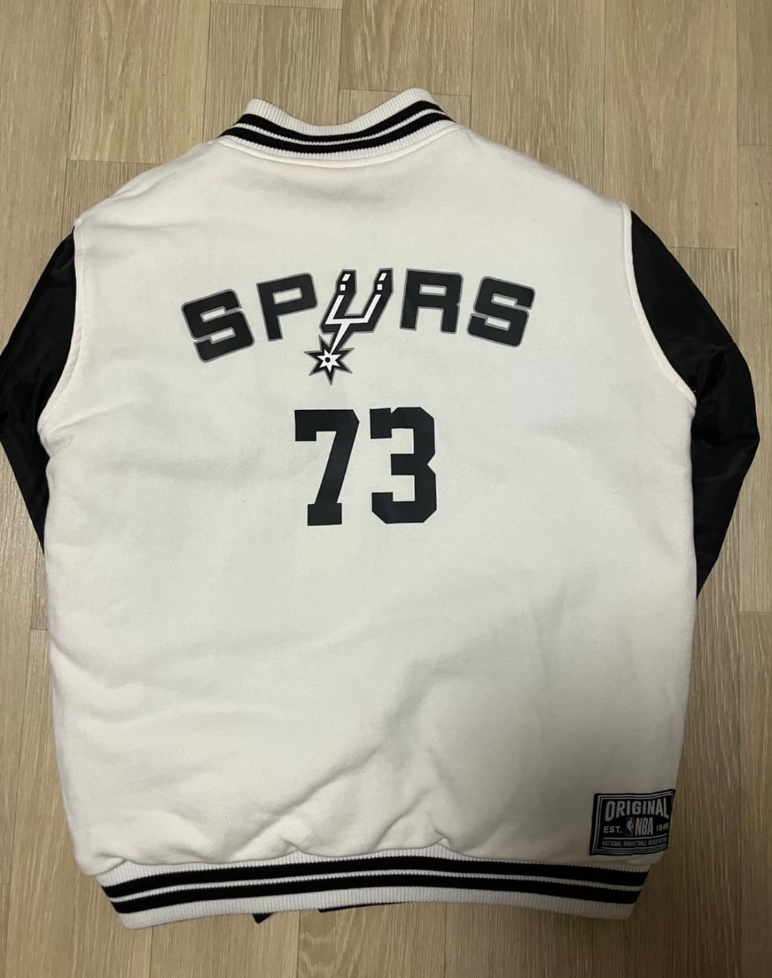 NBA 스퍼스 바시티 자켓 S 상품이미지5