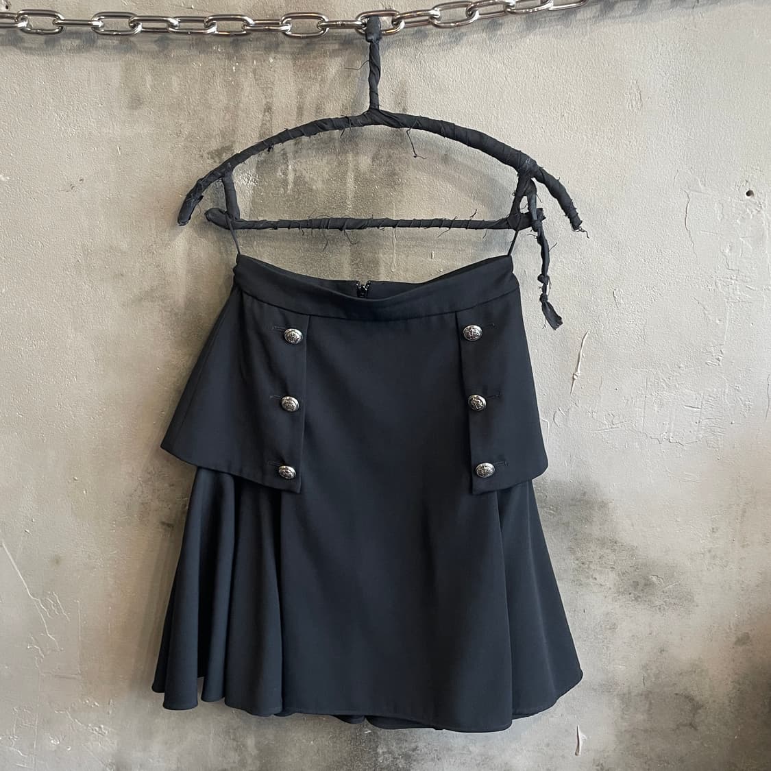 알렉산더 맥퀸 밀리터리 페플럼 스커트 상품이미지1