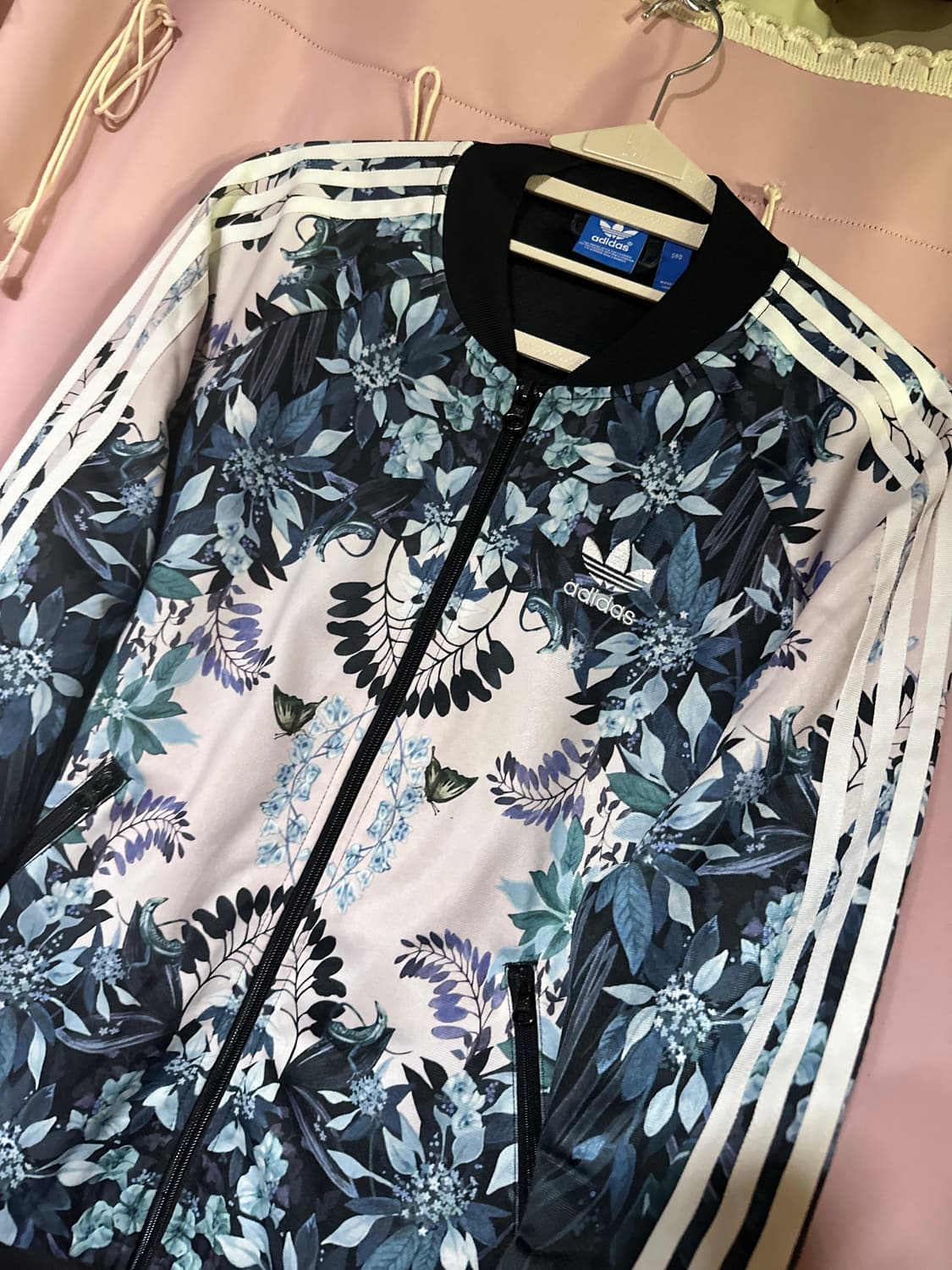 아디다스 져지 아디다스 플라워 트랙탑 아디다스집업 아디다스 파이어버드 꽃 상품이미지2