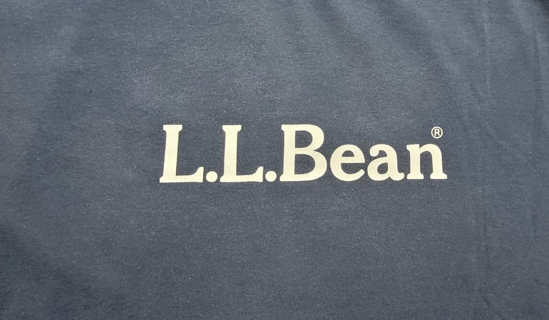 LLBean  (작은홀) 남성용 빈티지 블루 반팔티(M) 상품이미지6