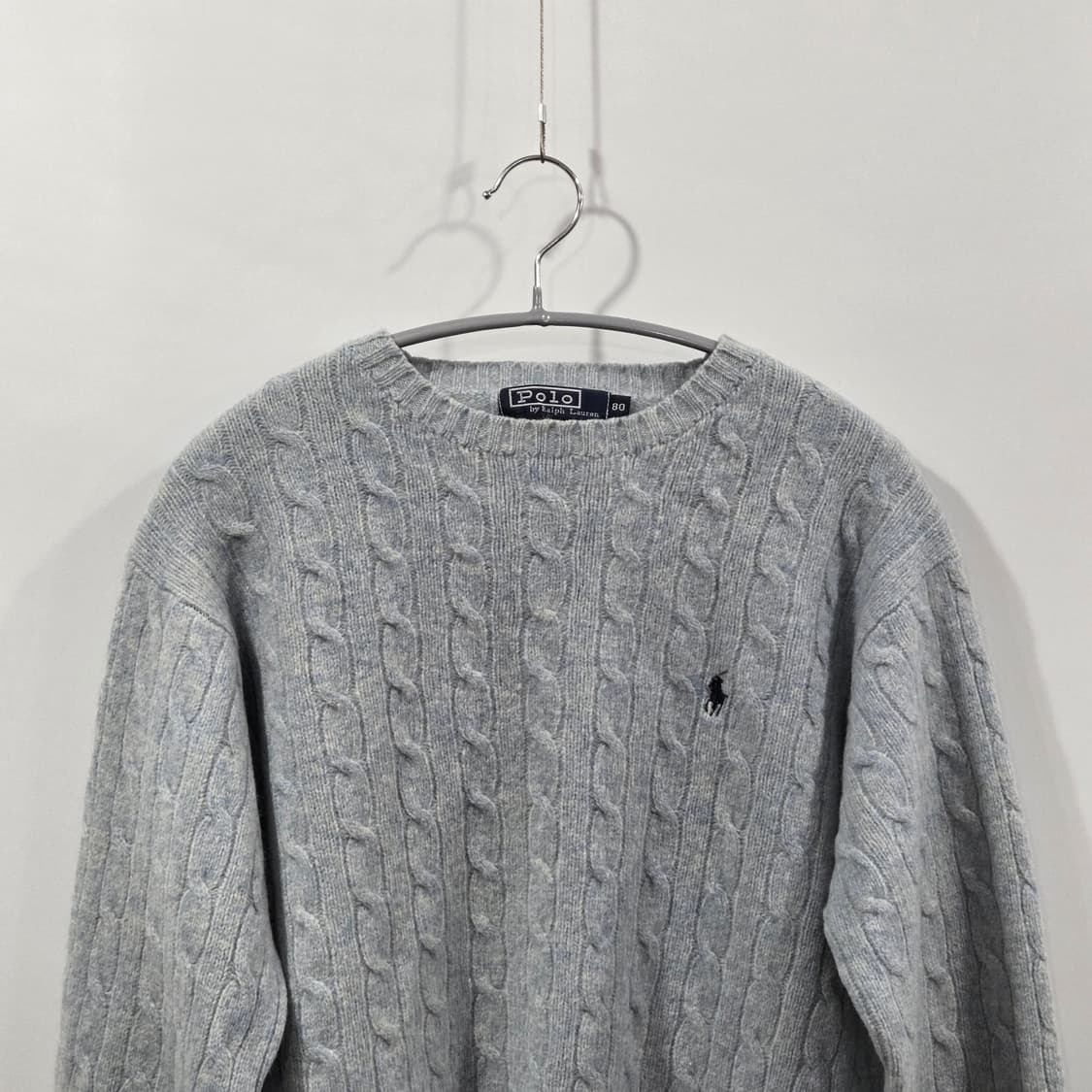 폴로랄프로렌 램스울 케이블 니트 80 상품이미지2
