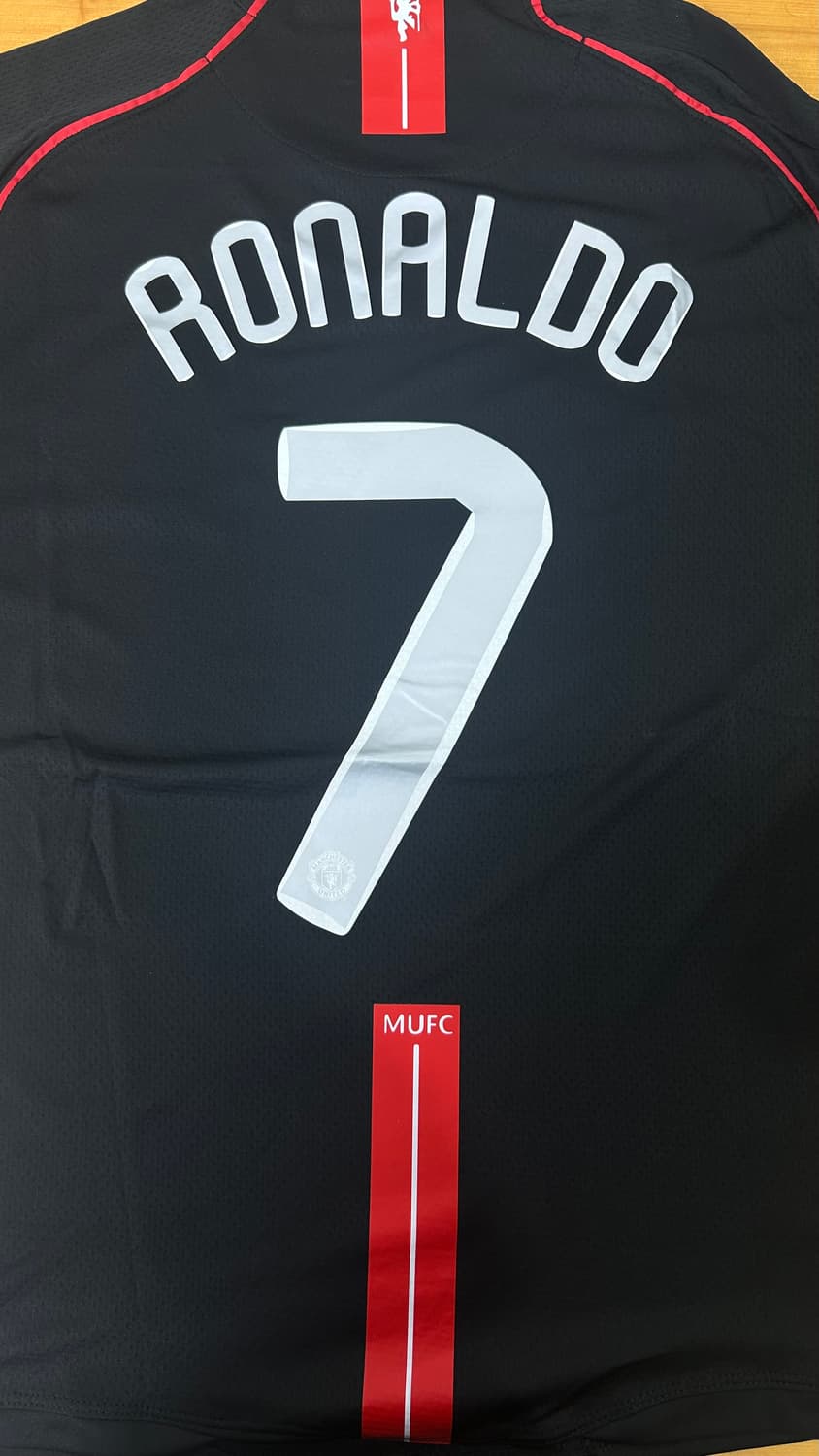 레트로 맨체스터유나이티드 어웨이 호날두 유니폼 상품이미지3
