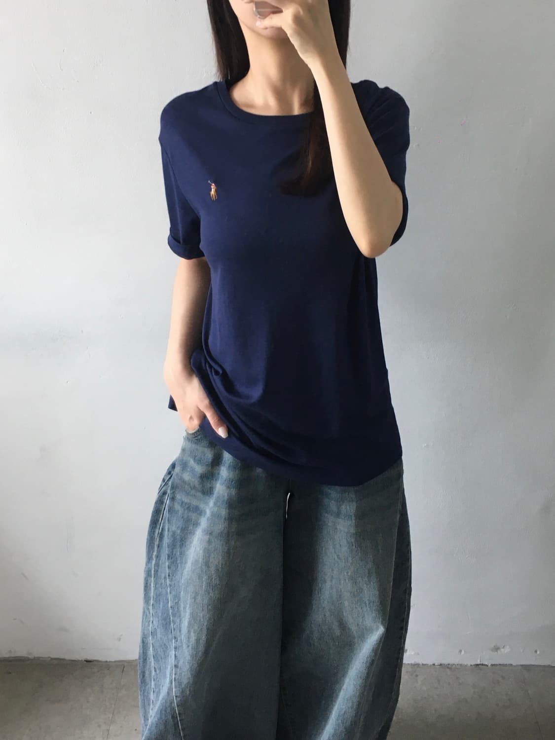 폴로 랄프로렌 자수로고 반팔티 상품이미지2