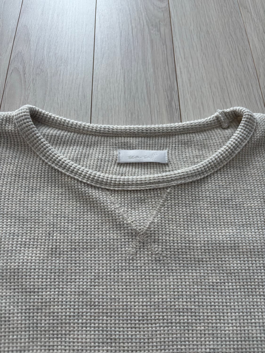 (3) seasalt 씨솔트 와플 립 롱슬리브 오트 상품이미지2