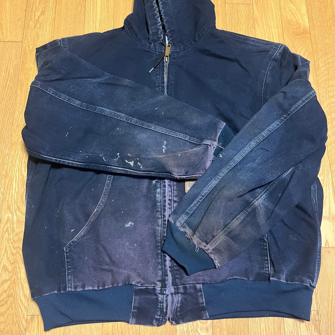 [XL] 00s 빈티지 칼하트 J25 액티브 자켓 MDT 상품이미지4