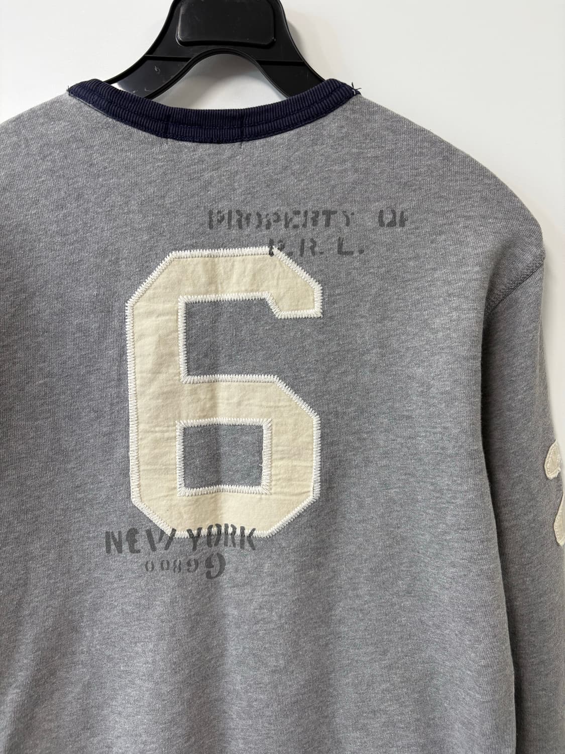 폴로 랄프로렌 패치 배색 맨투맨 상품이미지6