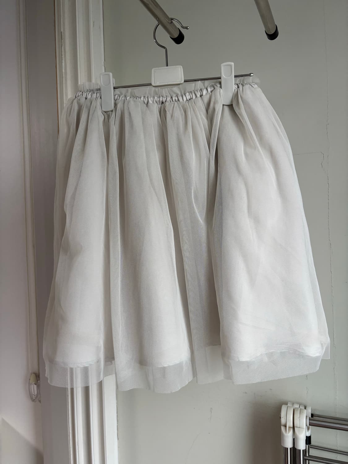 피쉬룸 빈티지 레이어드 샤스커트 상품이미지6