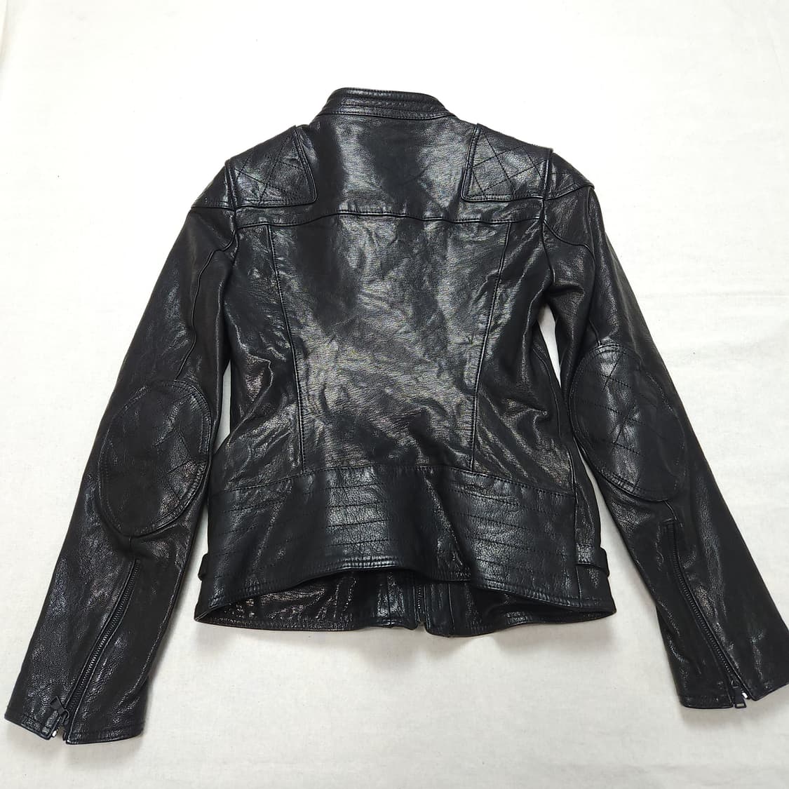 [XXS] 닐바렛 램레더 바이커 자켓 상품이미지4