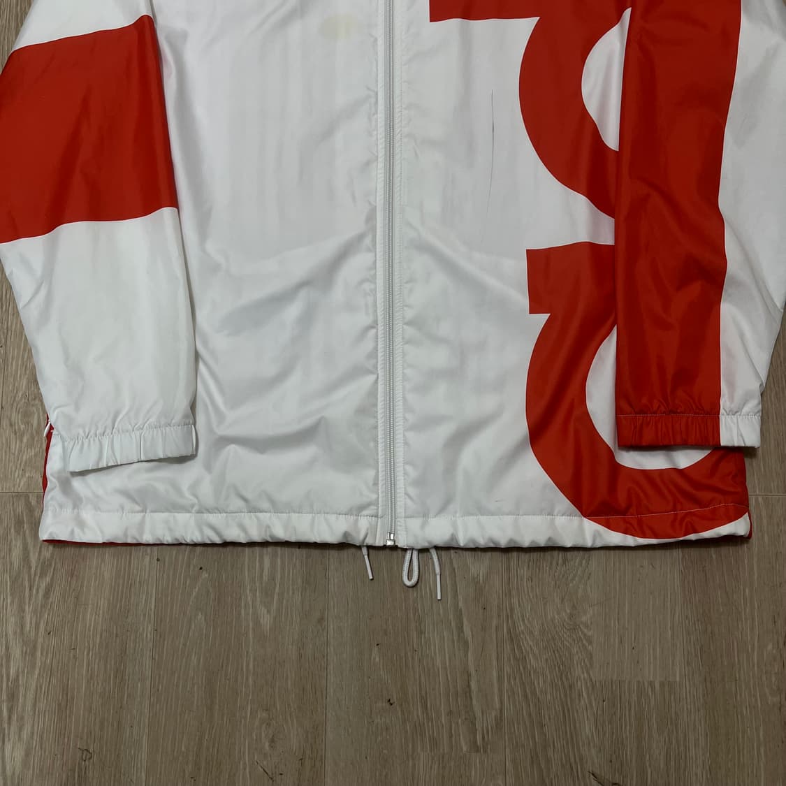 아디다스 빅 로고 코치 바람막이 자켓 XXXL/115 상품이미지7