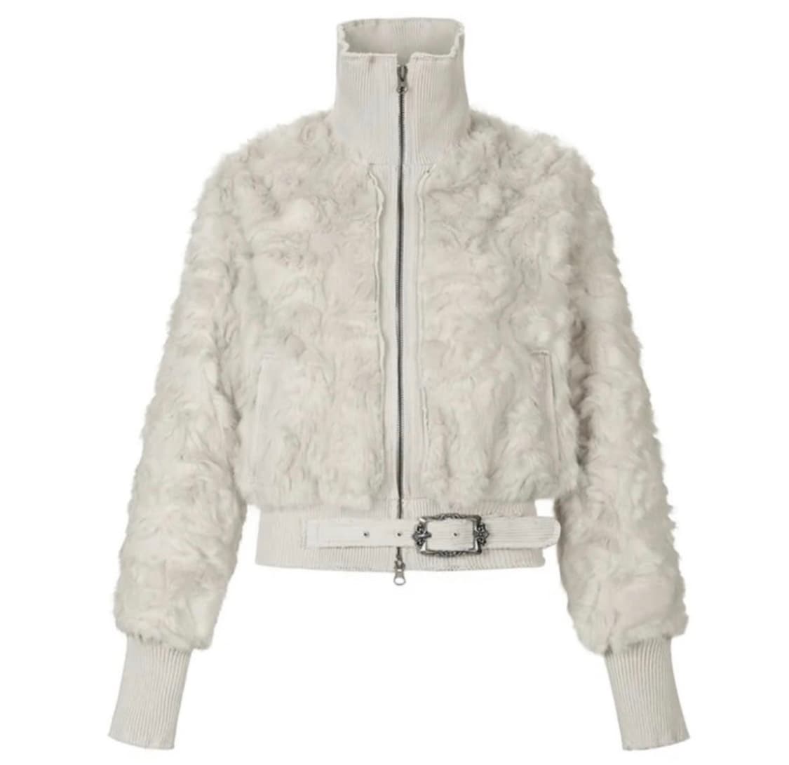 길라아카이브 퍼 집업 자켓 상품이미지1