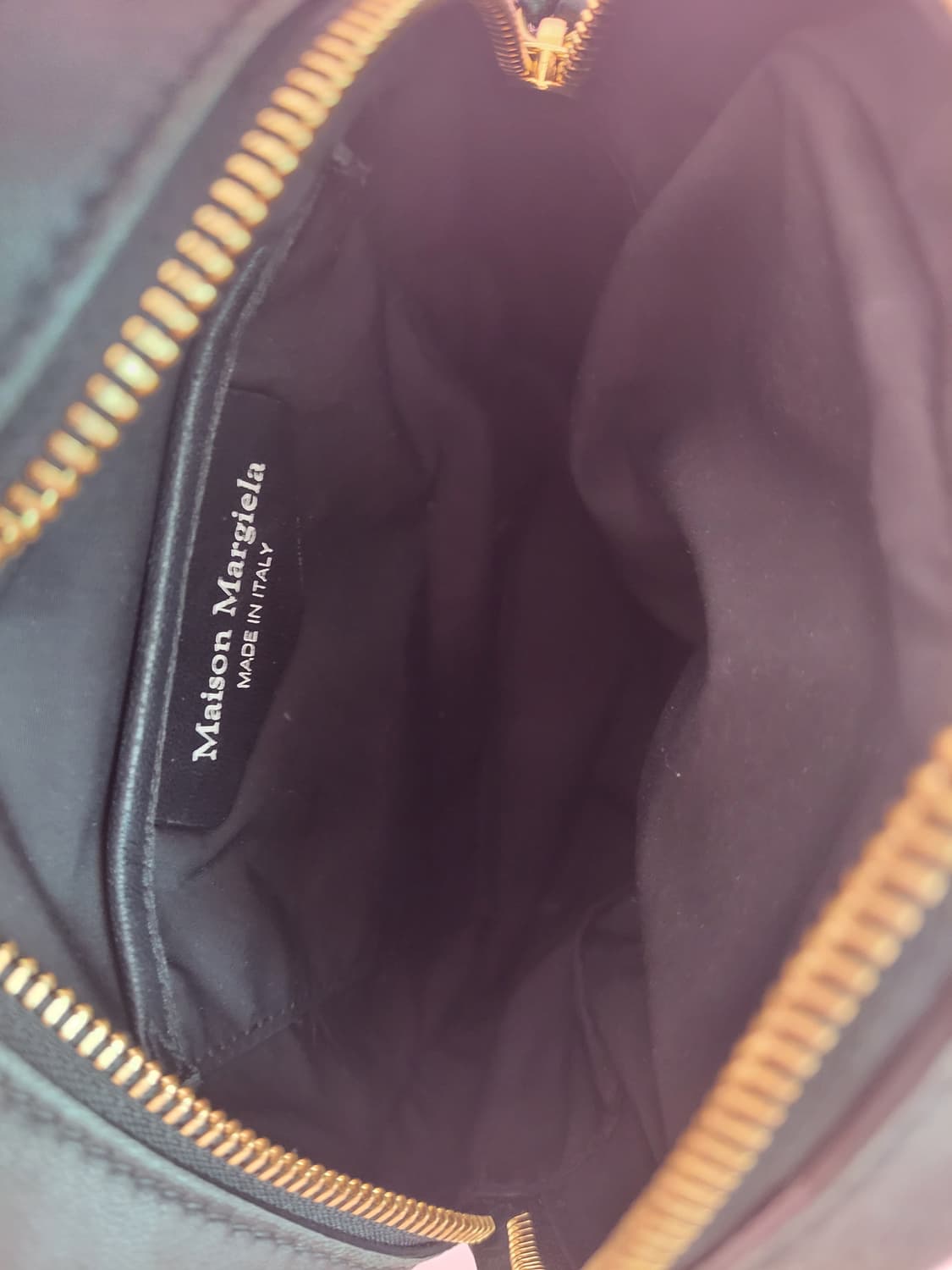 정품)급처상태양호!메종마르지엘라 글램슬램백팩 블핑제니,강혜원,이시영 가방 상품이미지5