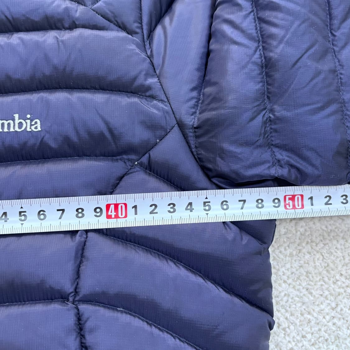 M 컬럼비아 구스다운 경량 패딩 자켓 0324E 상품이미지6