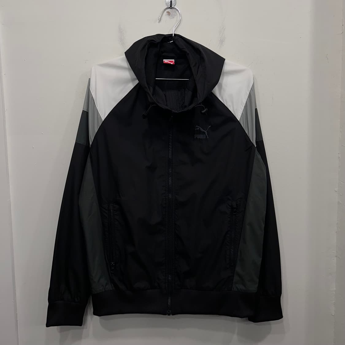 푸마 이너메쉬 배색 래글런 후드 바람막이 상품이미지2