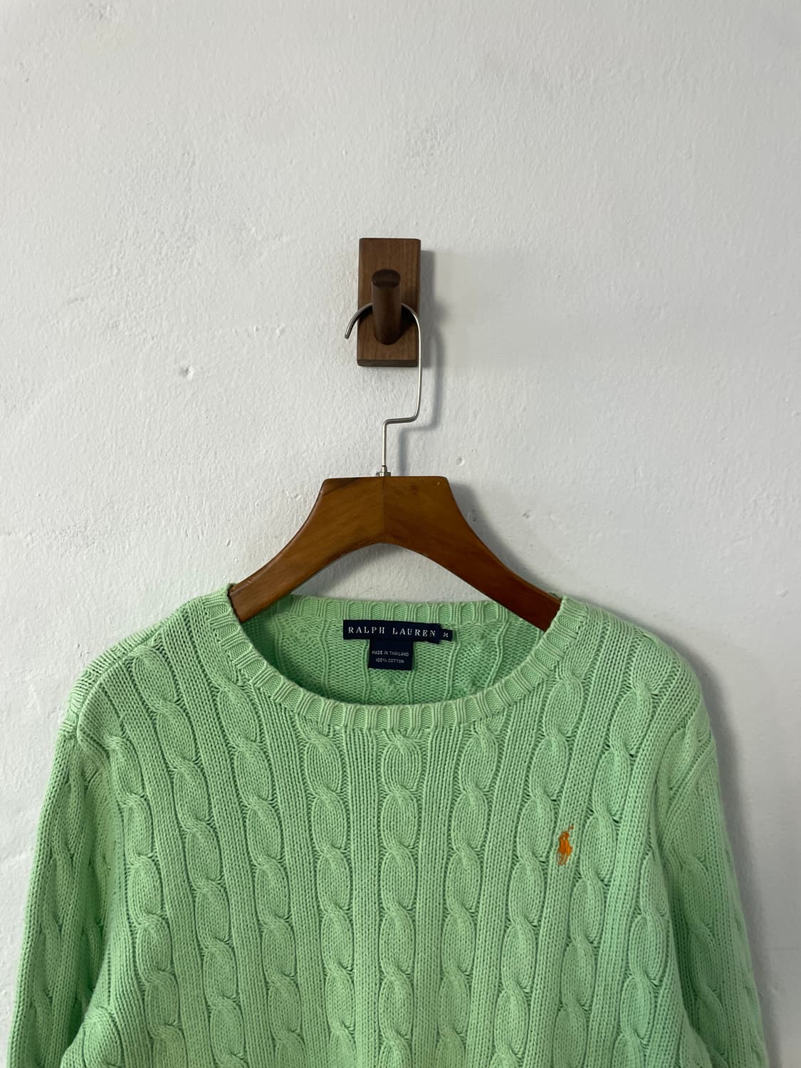 폴로 랄프로렌 케이블 크롭 니트  상품이미지2