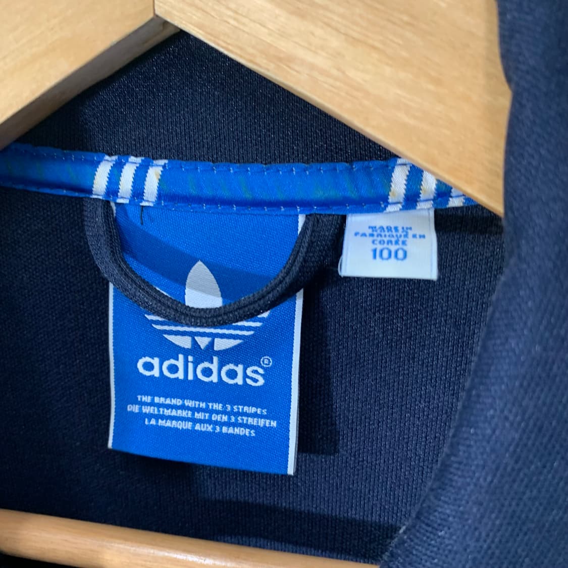 아디다스 네이비 유로파 트랙탑 져지 상품이미지5