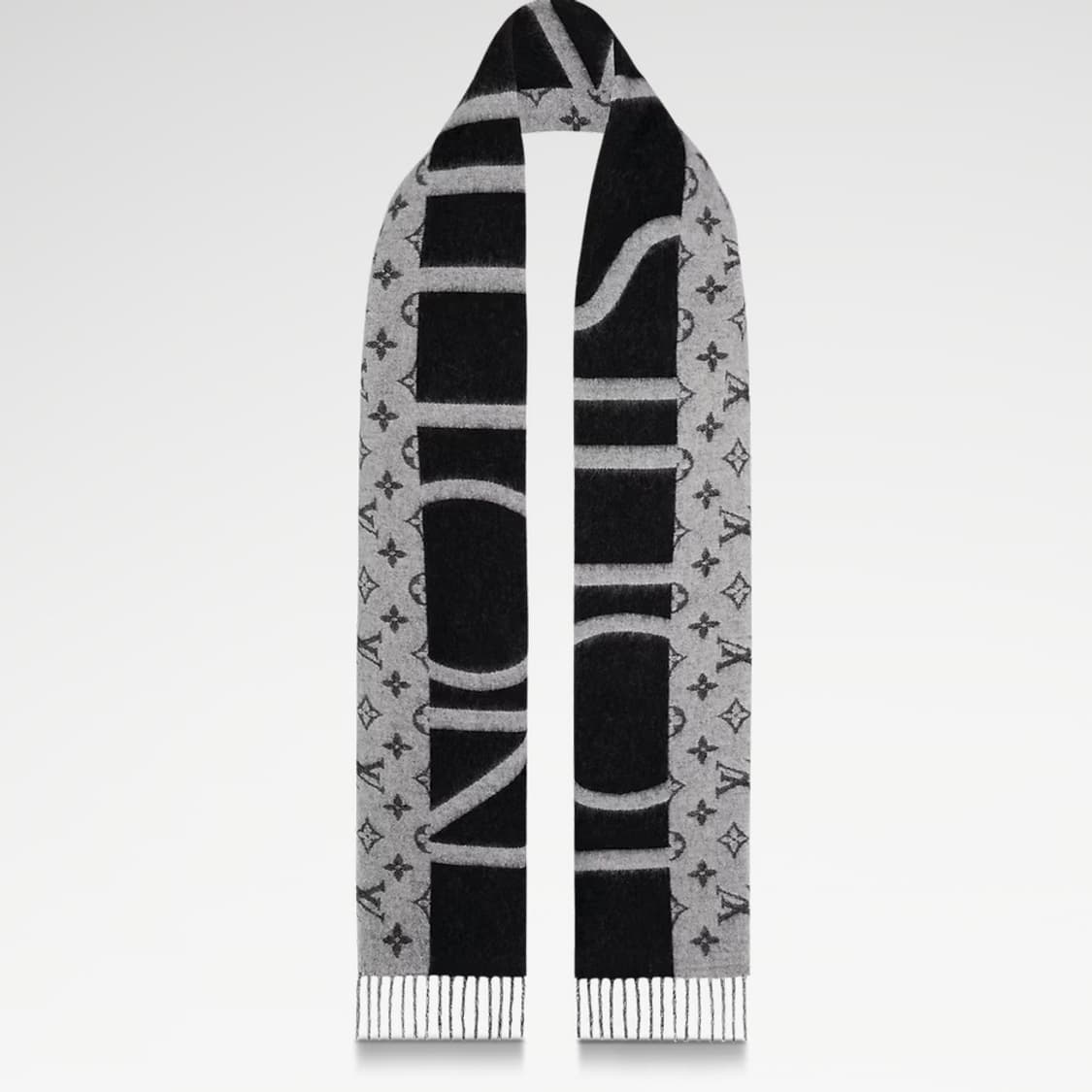 [새상품/선물가능] 루이비통 모노그램 스플릿 캐시미어 머플러 목도리 상품이미지10