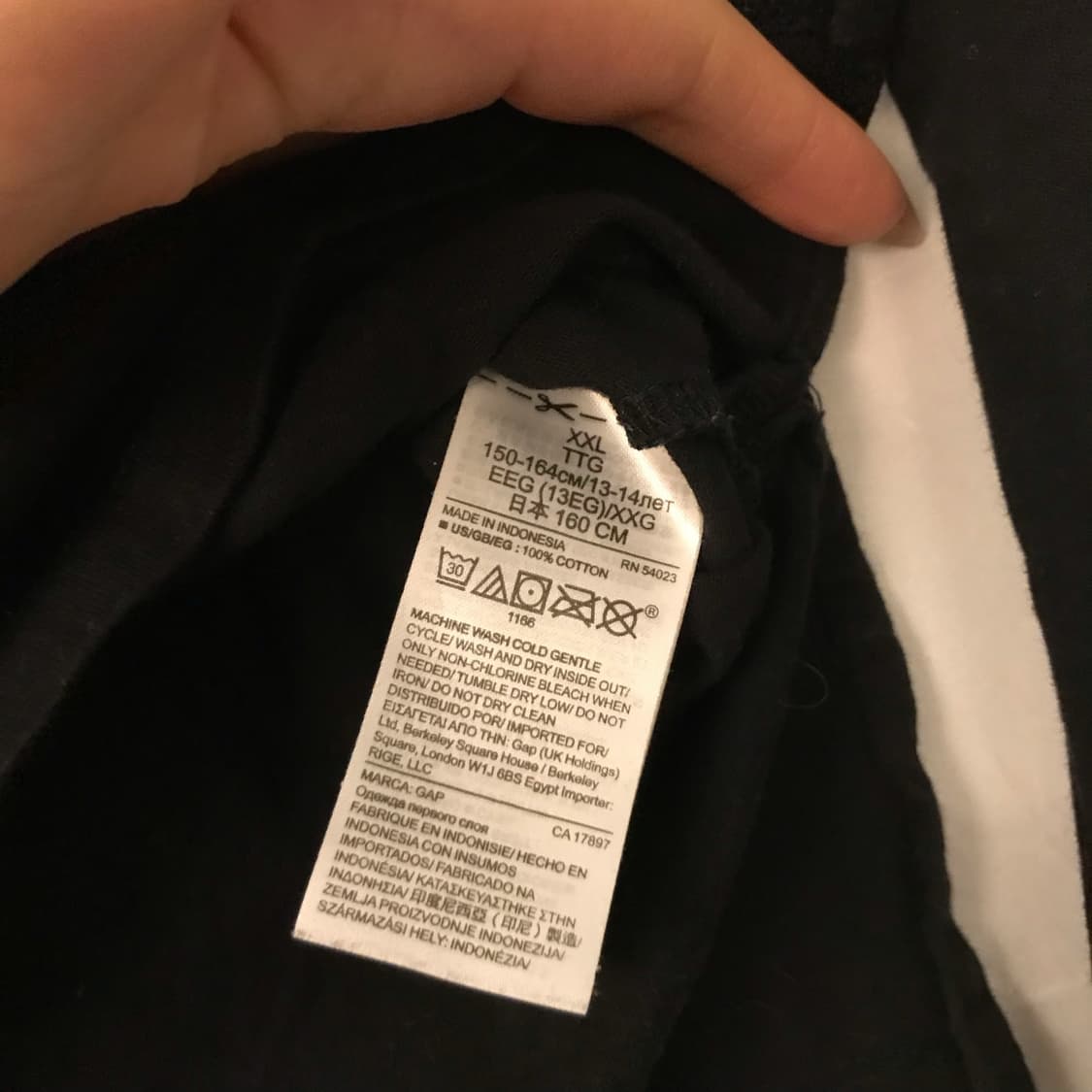 GAP 갭 스팽글 갸루 펑크 리본 스타 롱슬리브 상품이미지6