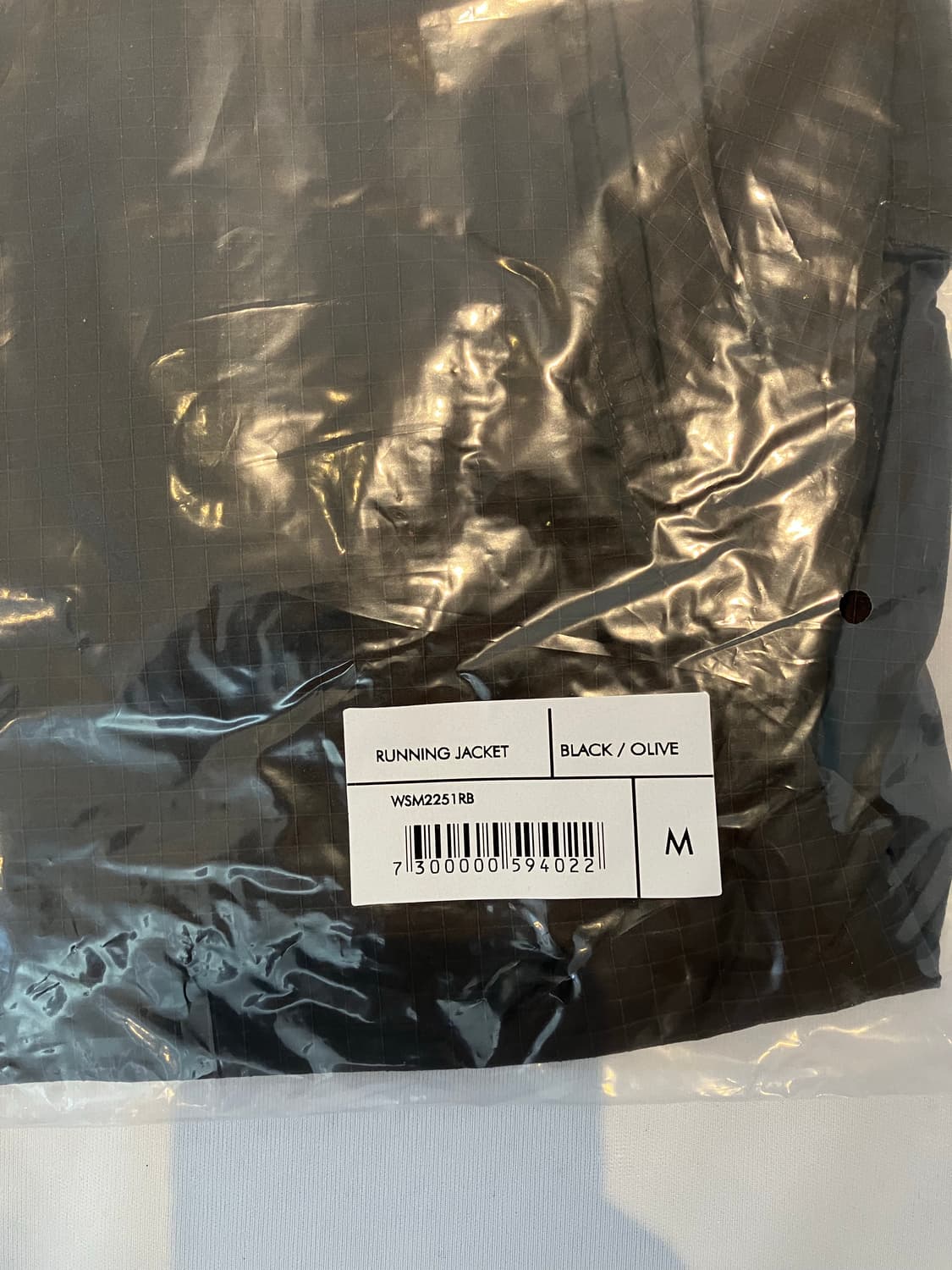 아워레가시 워크샵 러닝 자켓 바람막이 m 올리브 새상품 상품이미지3