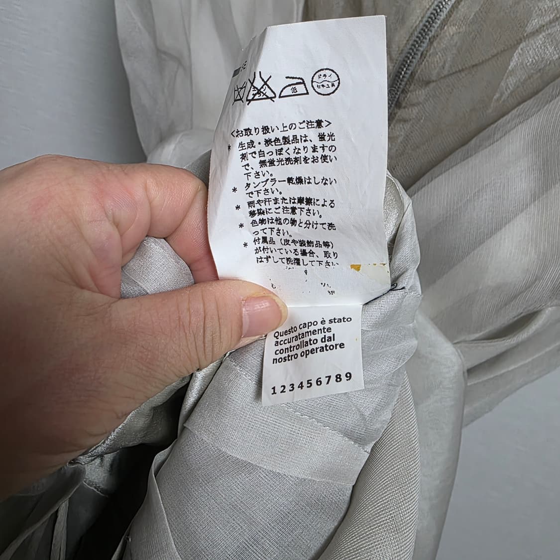 돌체앤가바나 아이보리 매듭 디자인 미니 원피스 상품이미지9