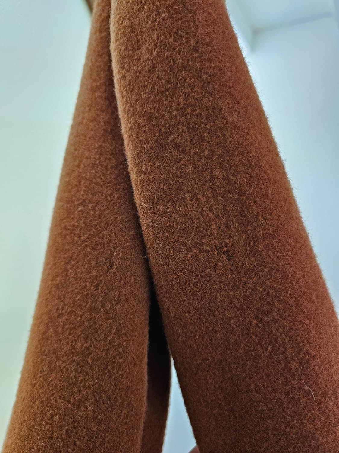 90's 오렌지브라운 울 미들코트 상품이미지9