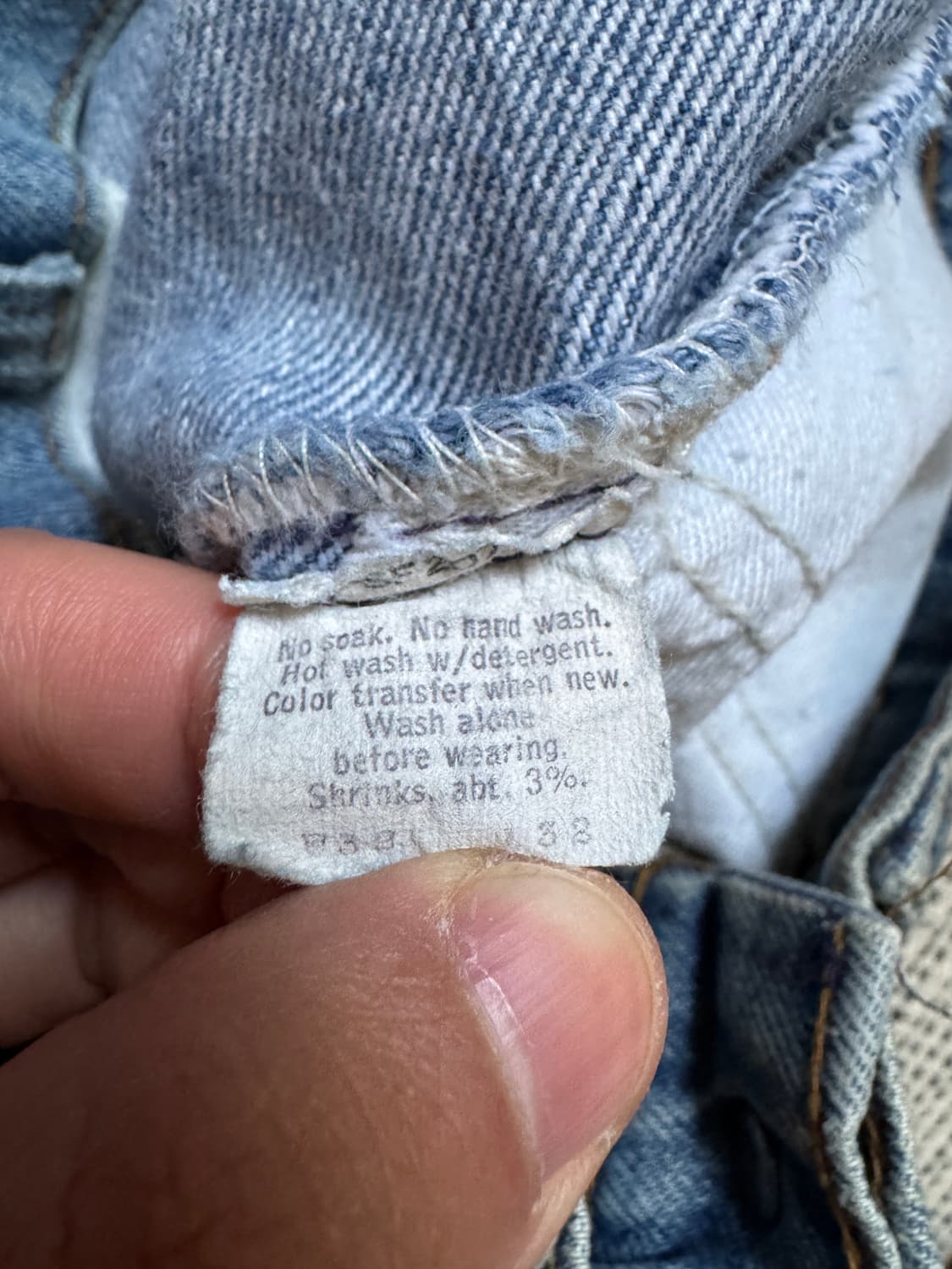 80s 리바이스 646 플레어 데님팬츠 상품이미지4