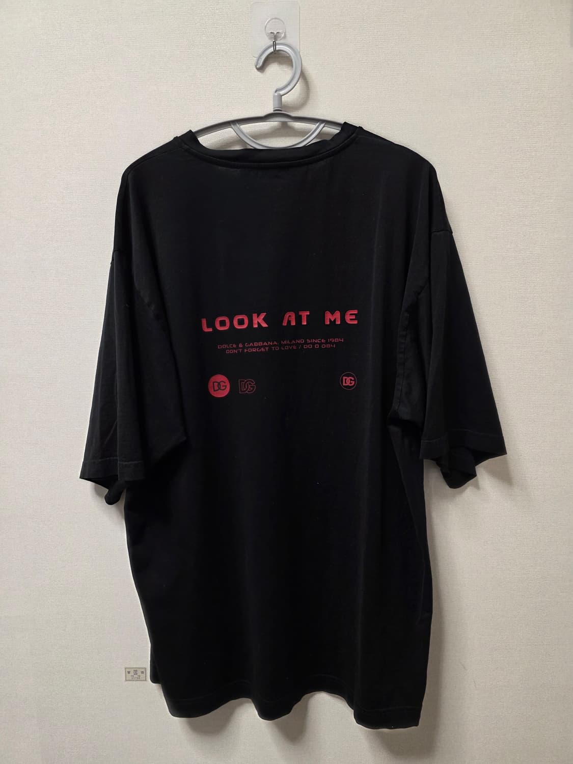 돌체앤가바나 eyes talk 프린팅 티셔츠 L 상품이미지2