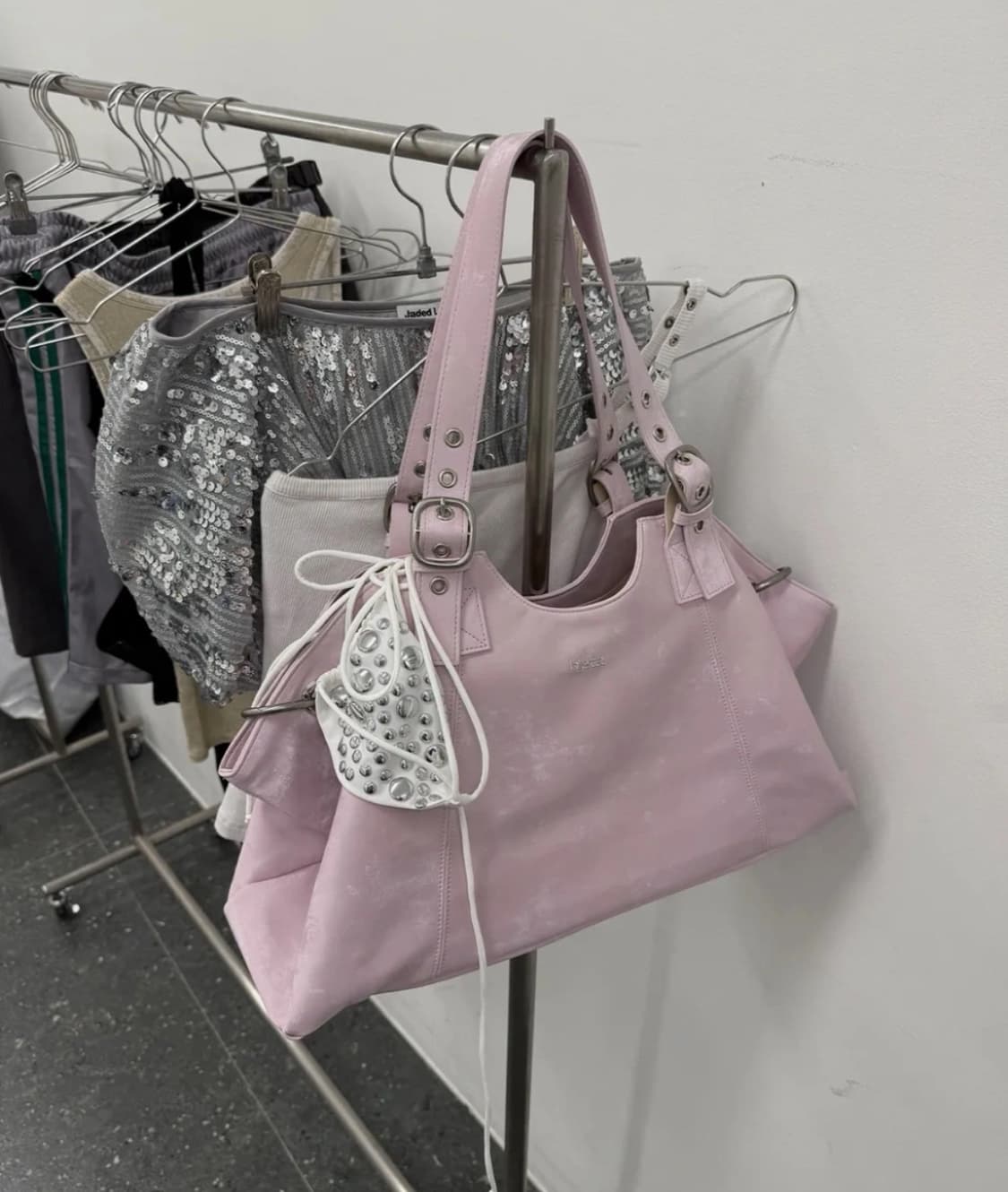 히에타 hieta 베키백 파우더 핑크 상품이미지2