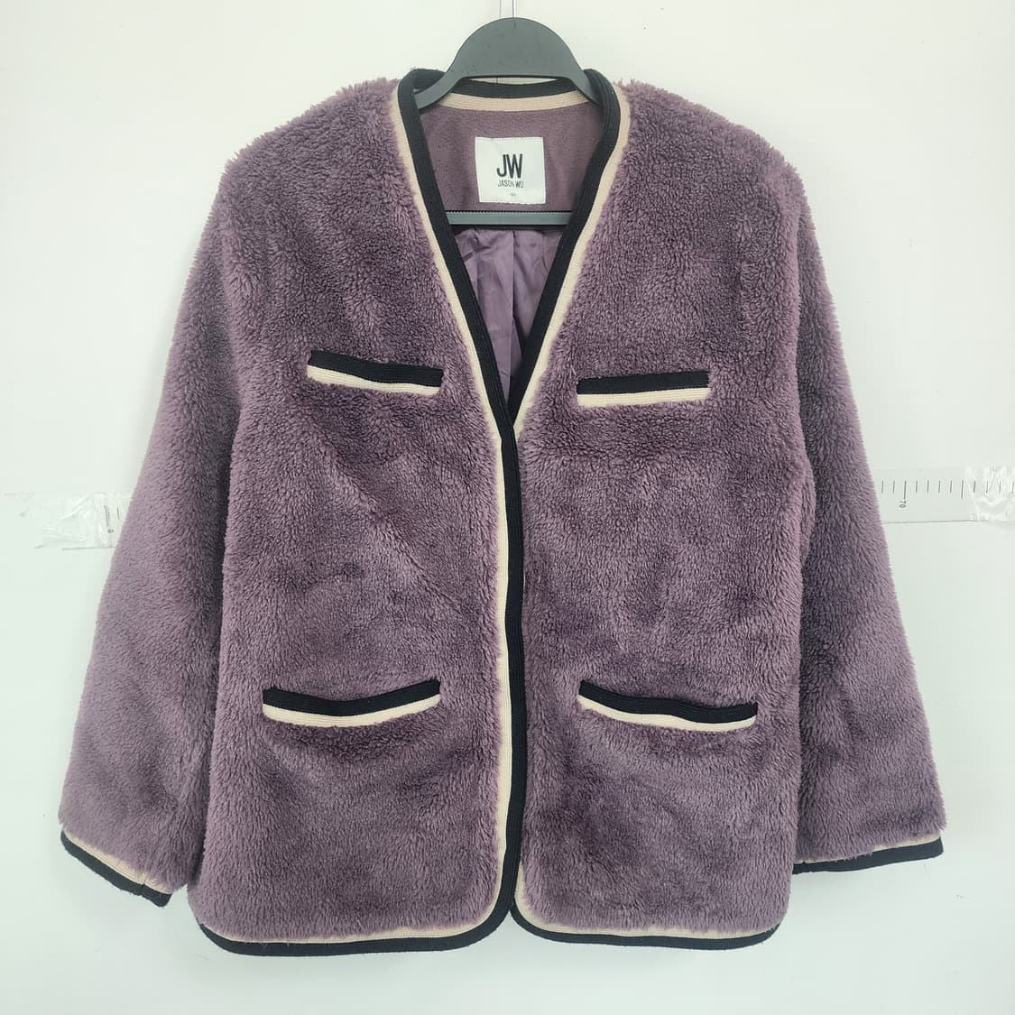 제이슨우 퍼 플리스 자켓 퍼플 상품이미지1
