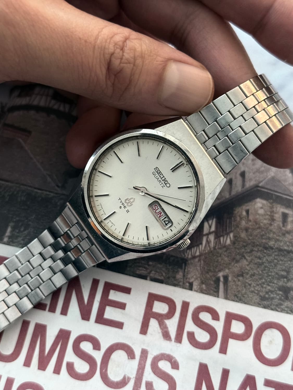 세이코 Seiko 쿼츠 Type 2 데이 데이트 상품이미지1