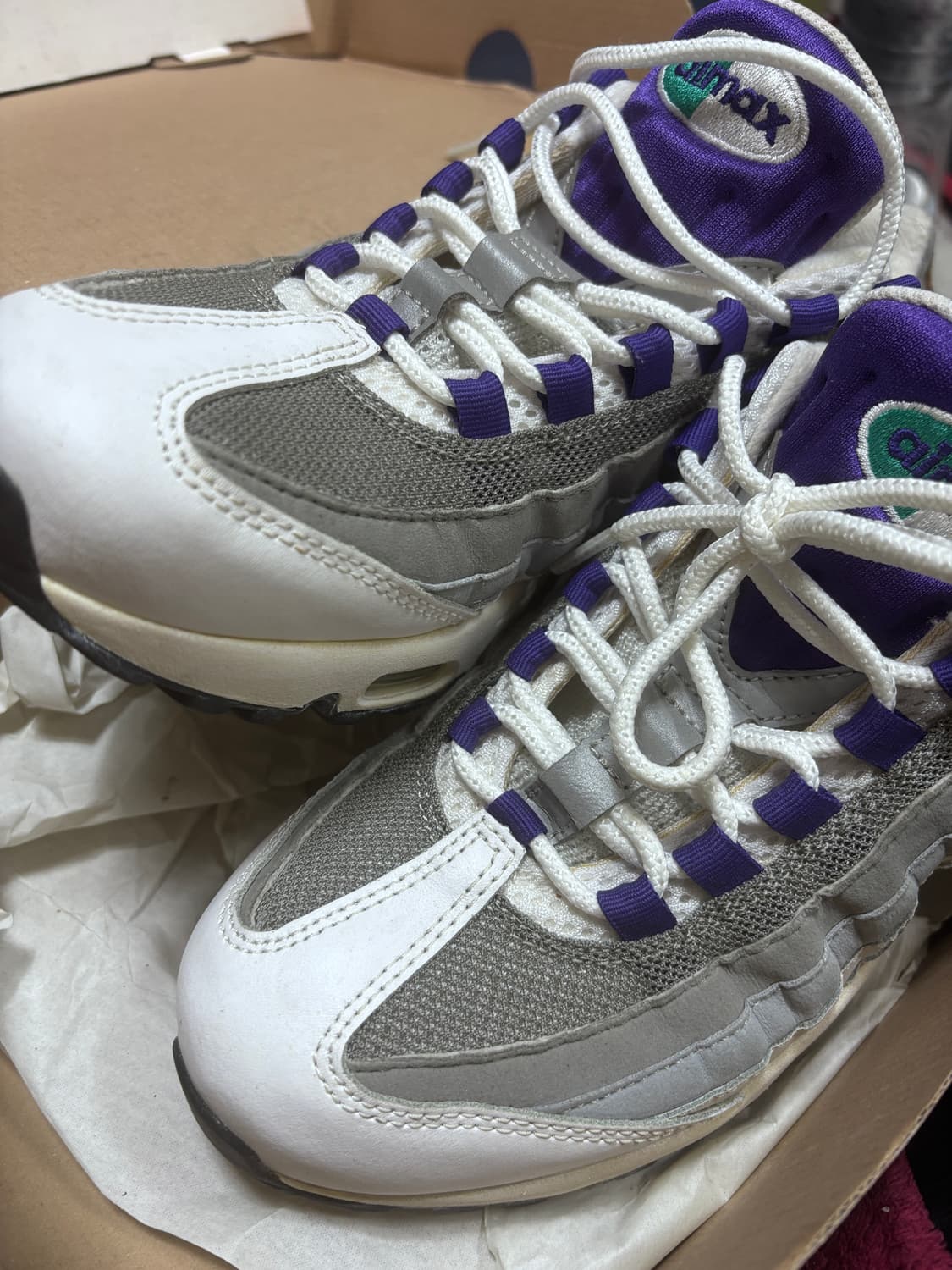 나이키 에어맥스95 보라메쉬 2018 상품이미지5