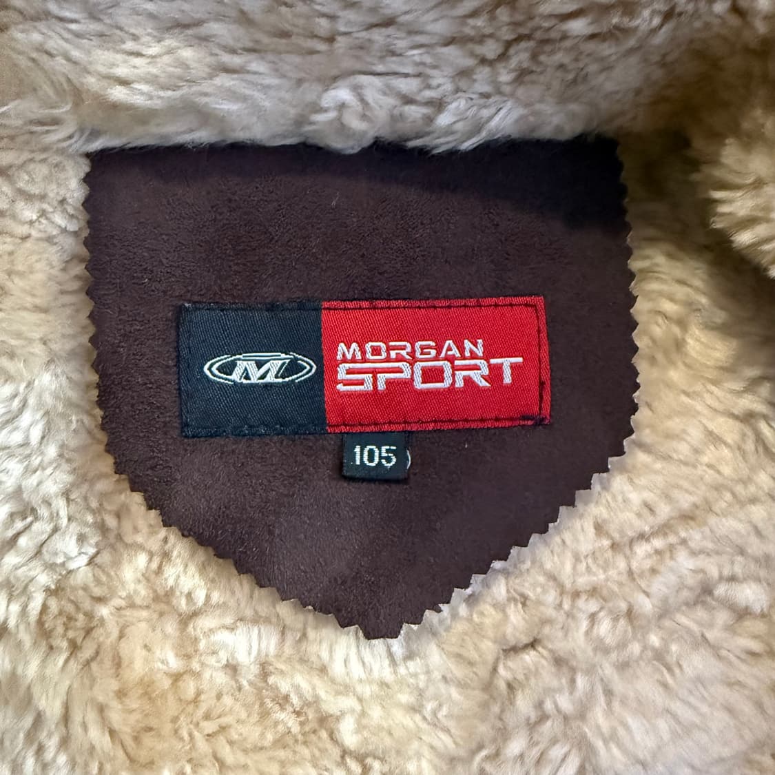 브라운 스웨이드 무스탕 자켓 (안감 양털) 상품이미지3