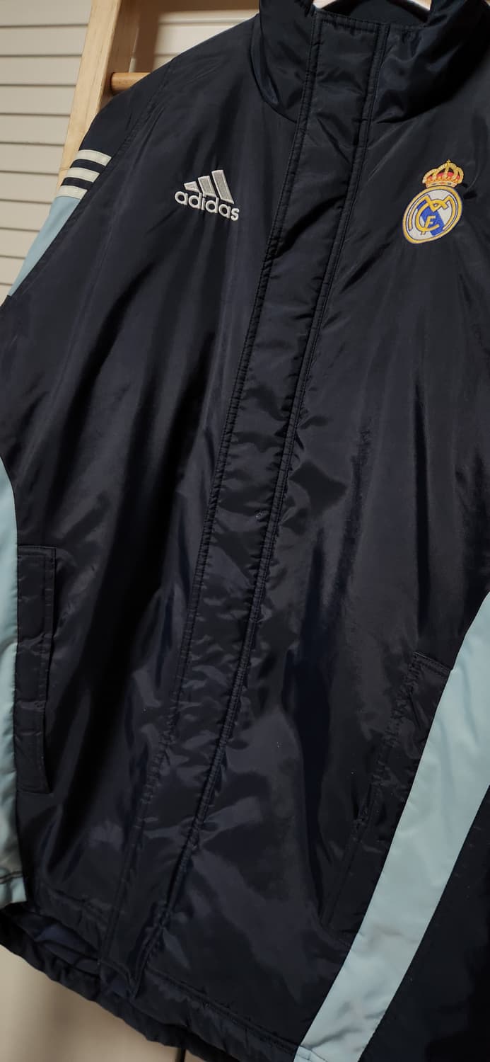 아디다스 레알 마드리드 03-04 벤치 코트 점퍼 자켓 상품이미지8