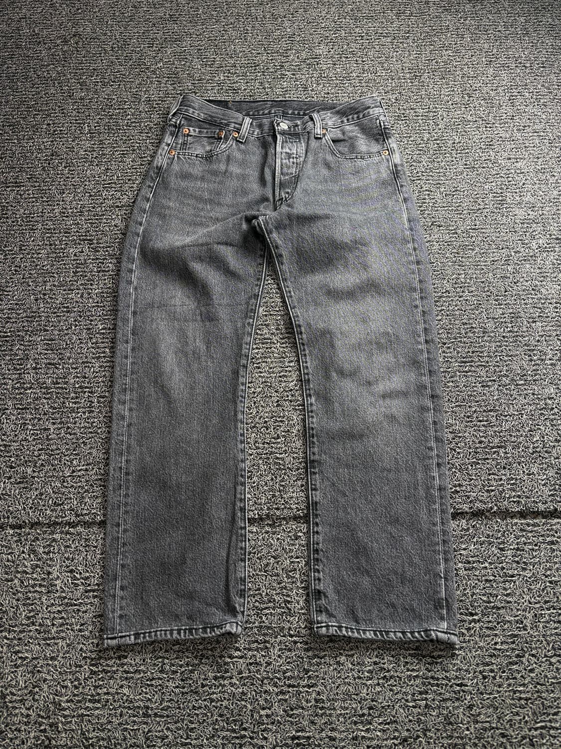 리바이스 501 아카이브 흑청 데님 팬츠 3210 상품이미지2