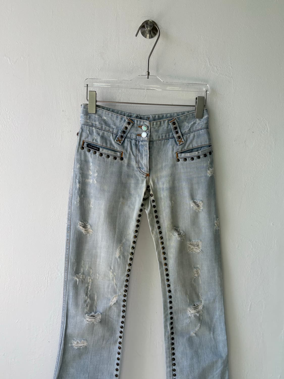 돌체앤가바나 아카이브 2006ss 스터드 울프 진  상품이미지2