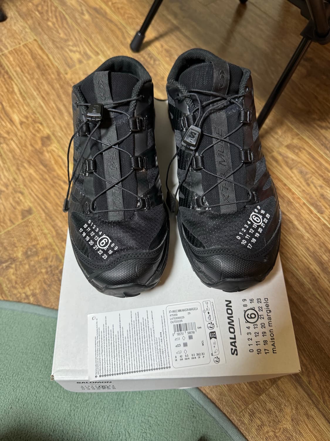 살로몬 마르지엘라 뮬 xt-4 블랙 265 상품이미지7