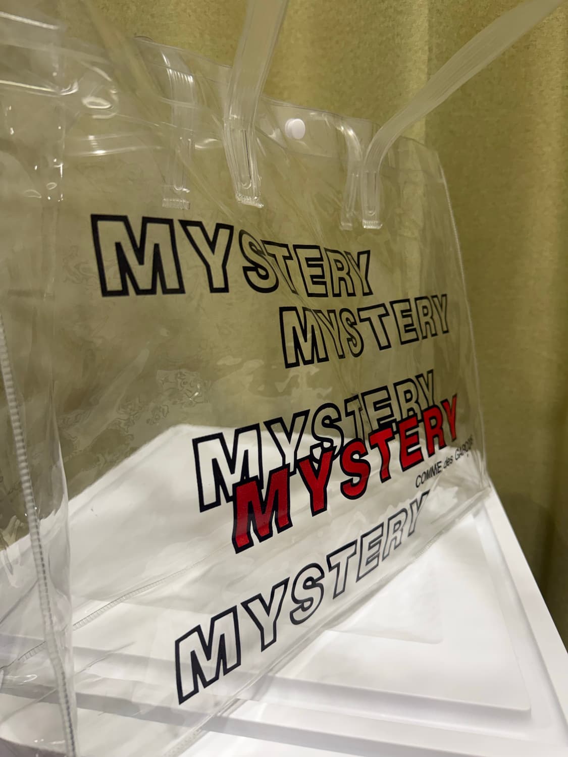 꼼데가르송 PVC 미스터리 백 상품이미지4