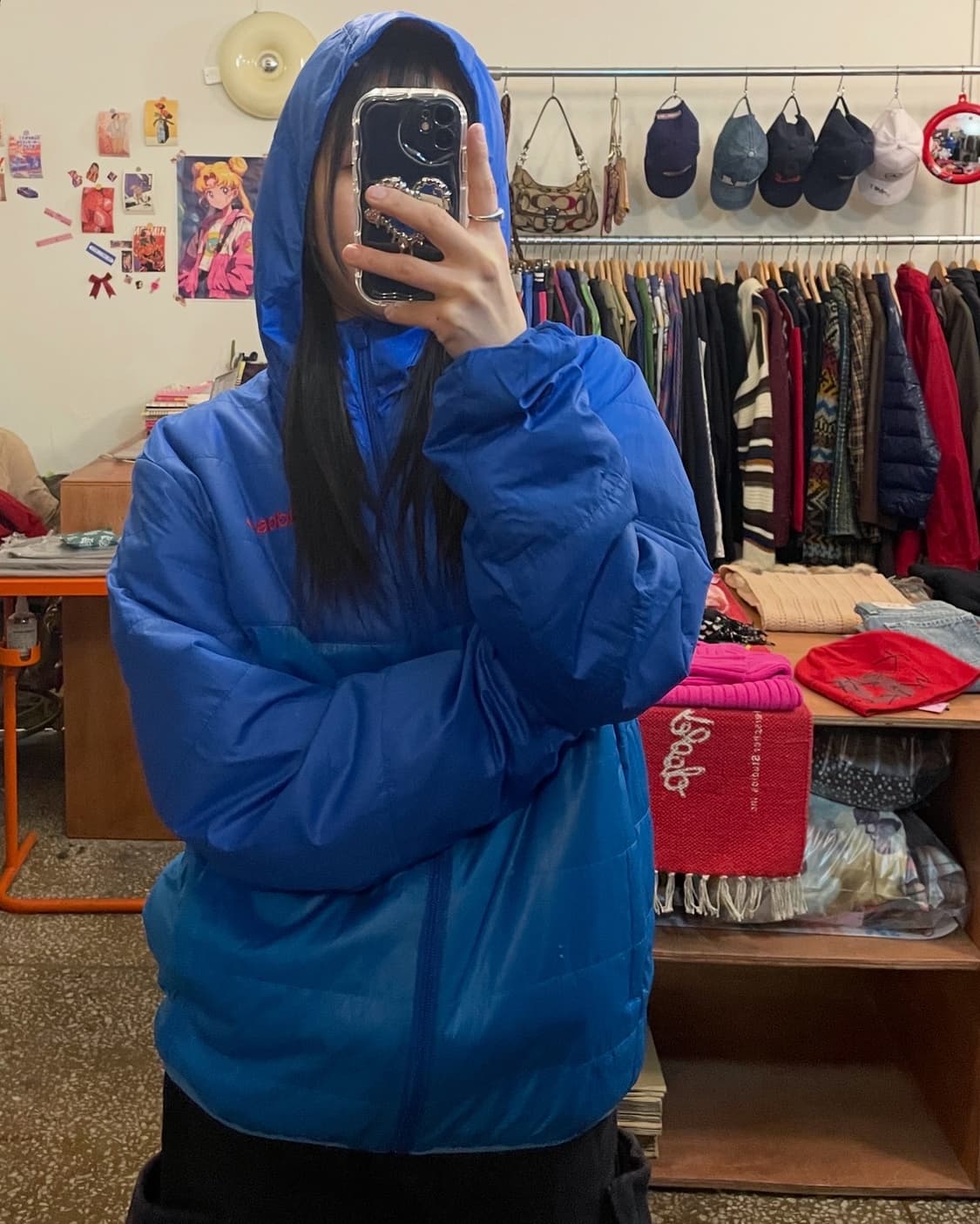 아디다스 블루 패딩자켓 [무배] 상품이미지2