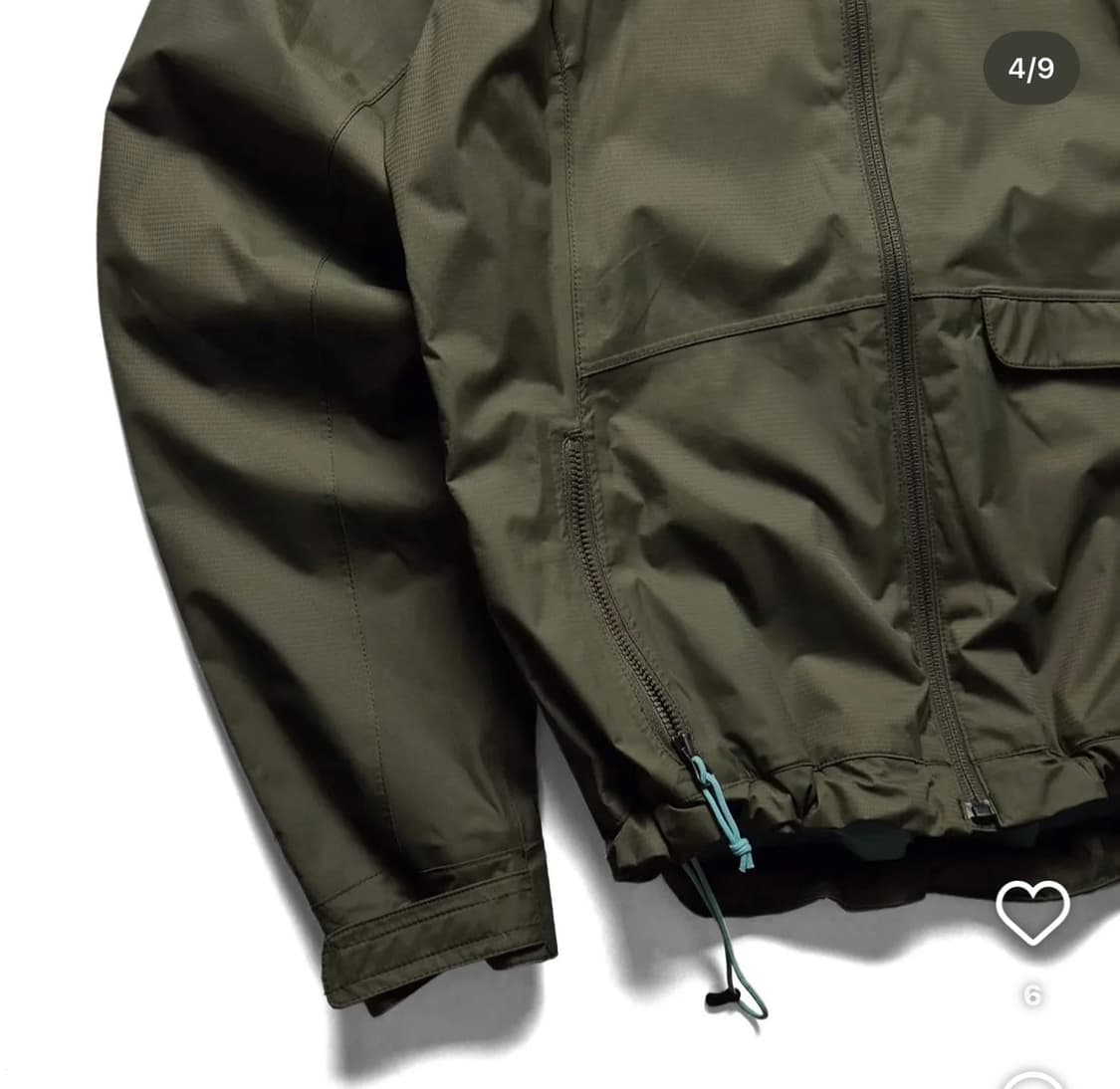 노스페이스 바람막이 윈드브레이커  민트 카키 브라운  상품이미지2