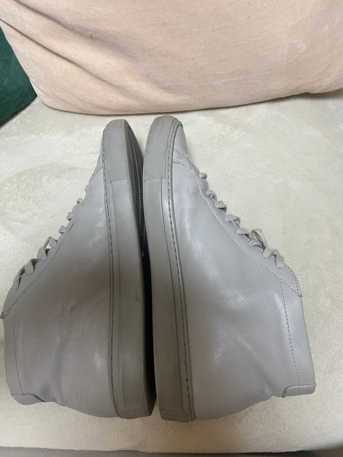 Common project 커먼프러젝트 라이트그레이 하이탑40 상품이미지5