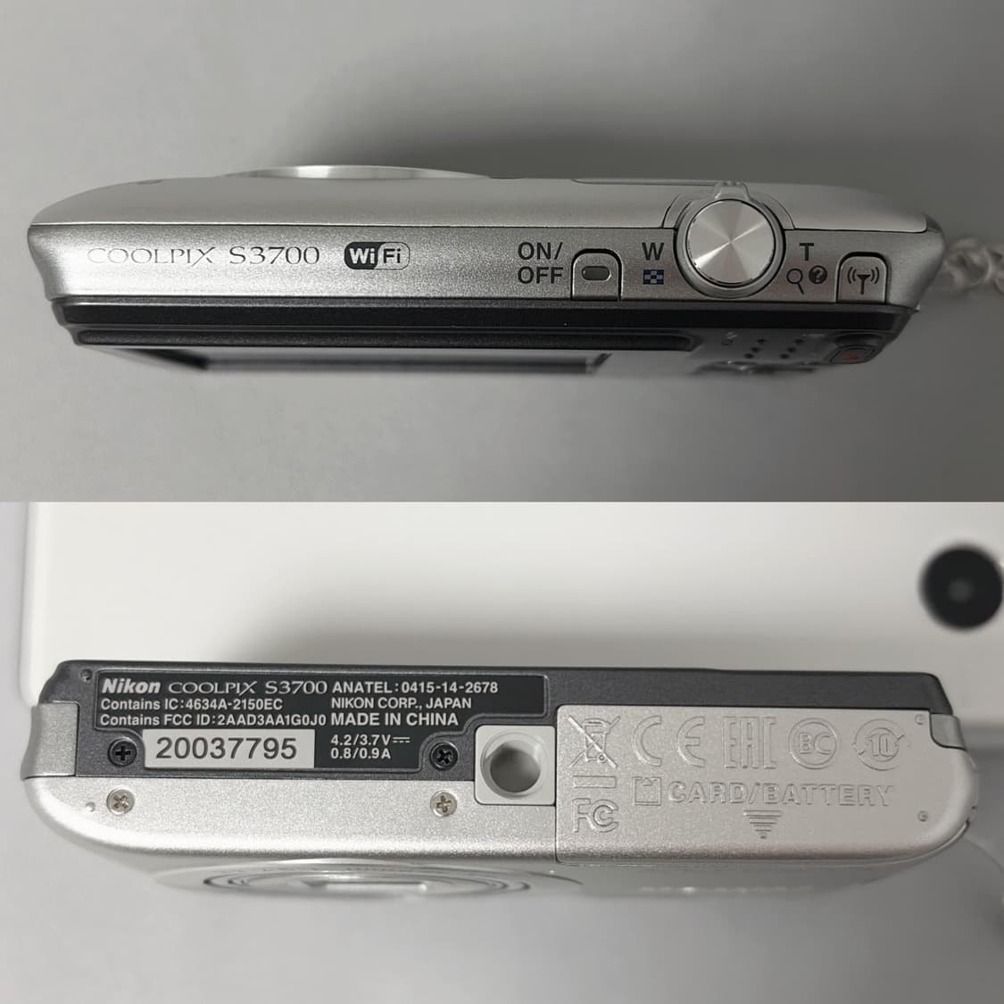 소프트포커스O) 니콘 쿨픽스 s3700 실버 빈티지디카 상품이미지4