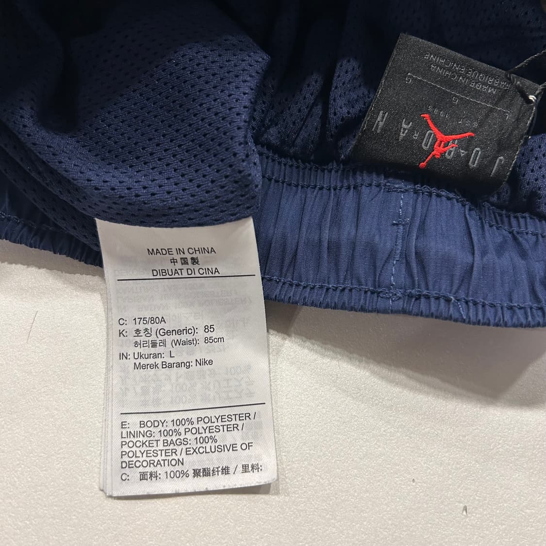 [S] 나이키 조던 점프맨 나일론 카고 팬츠 반바지 A530 상품이미지6