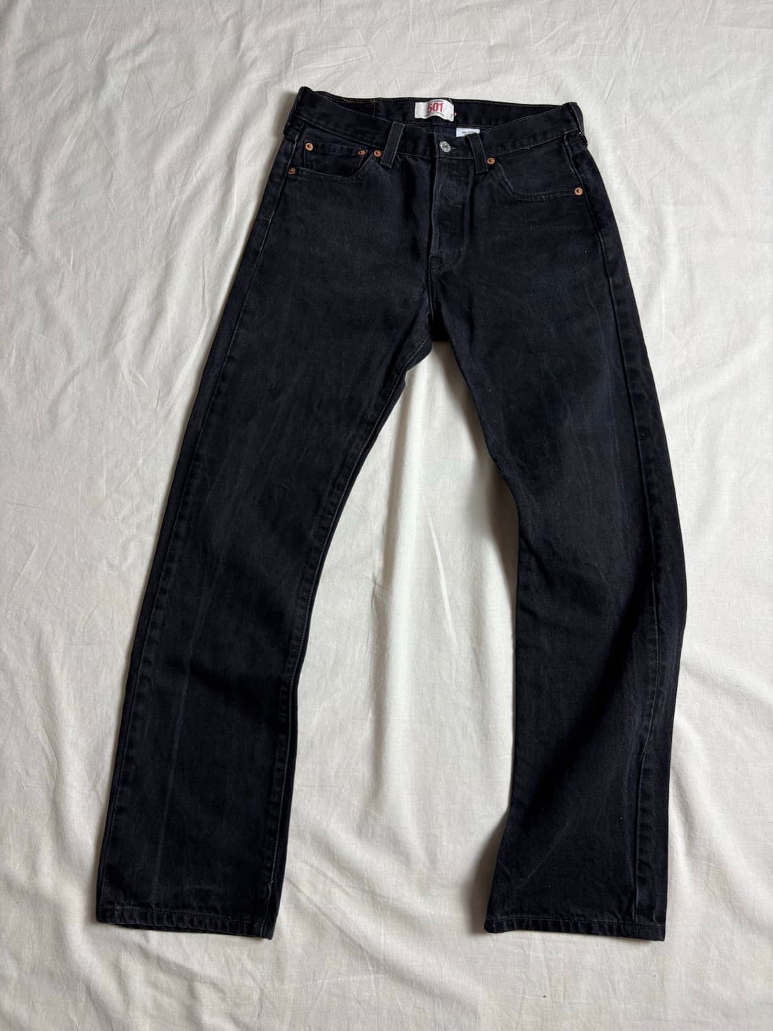 Levis 리바이스 501 블랙 데님 팬츠 30 상품이미지1